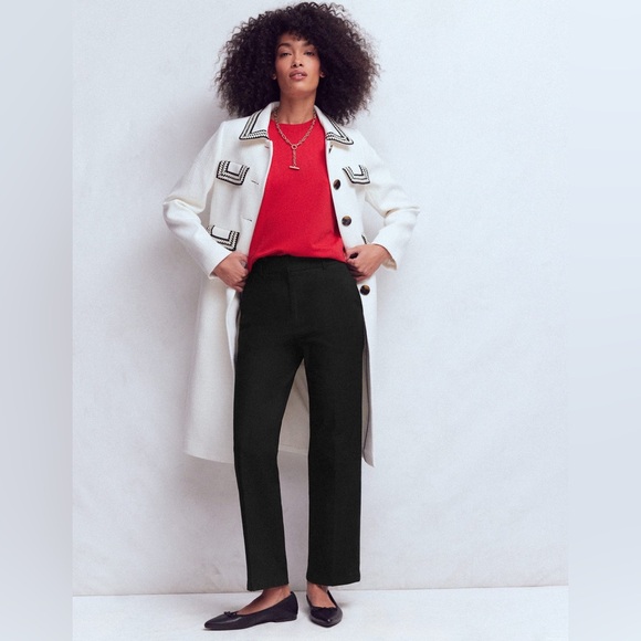 Boden Pants - Boden | VGUC Black Business Trousers Pants Work Office 7/8 Length, 6R Size